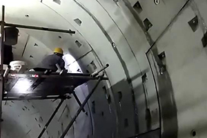 地鐵堵漏現(xiàn)場視頻